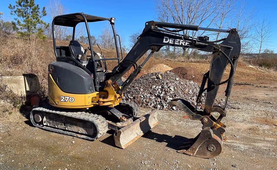 John Deere 27D Mini Excavator